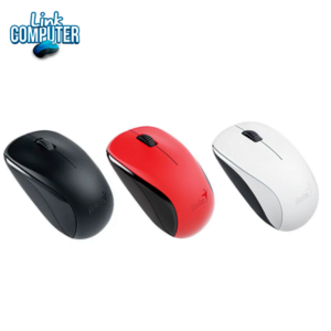 🖱️ Mouse Inalámbrico Genius NX-7000 Negro | 2.4GHz | 1200 DPI | Receptor Nano | Ergonómico | Para Laptop y PC