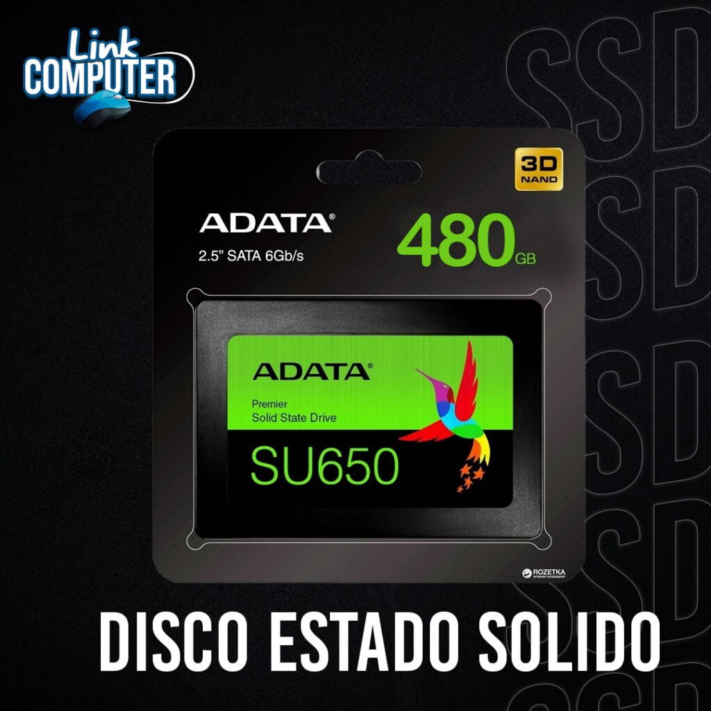 Disco Solido SU650 Adata 480GB