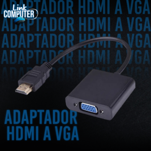 Adaptador HDMI-VGA link computer pereira