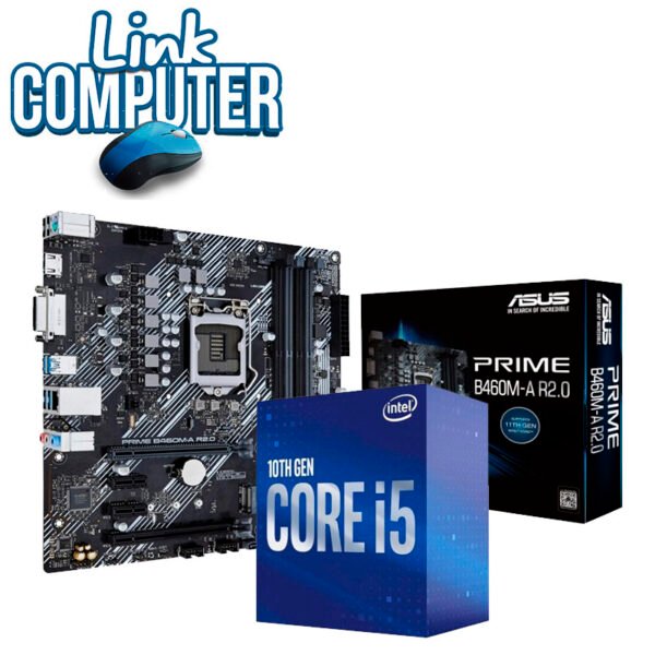 Combo Intel Core I5 10400 + Prime B460M-A link computer pereira