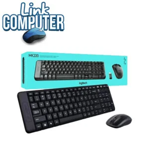 Combo Logitech MK220 Teclado y Mouse Inalambrico