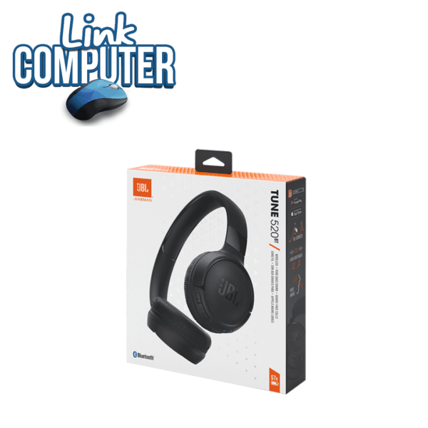 Audífonos JBL Tune 520BT | Sonido Pure Bass | Batería de 57H | Bluetooth 5.3