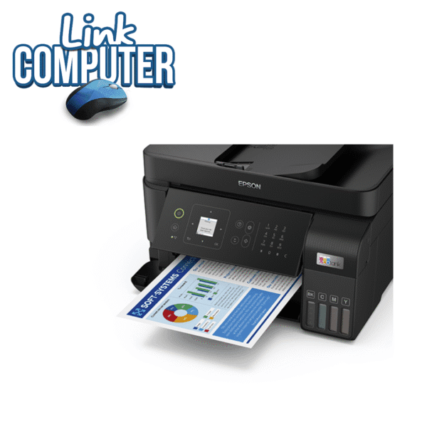 Impresora Epson L5590 Multifuncional WiFi con ADF y EcoTank – Alta Velocidad y Conectividad Empresarial - Imagen 4