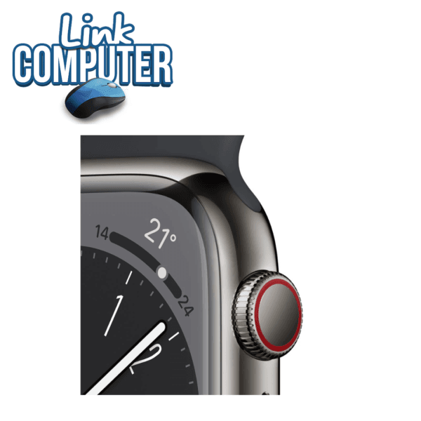 Apple Watch Series 8 (45mm, GPS + Cellular) - Negro - Imagen 2