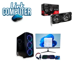 🖥️ PC Gamer AMD Ryzen 5 5600GT + RTX 4060 8GB + RAM 16GB RGB + Monitor 24” 120Hz + Combo Gamer