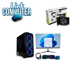 PC Gamer Ryzen 5 5600GT + RTX 3050 6GB + RAM 16GB + Monitor 24” 120Hz + Combo Gamer