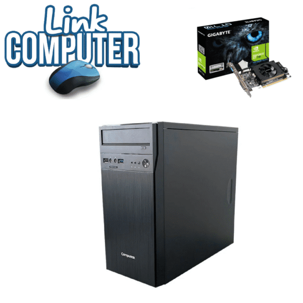 PC Intel Core i5-12400 + GT 710 2GB + 16GB RAM + SSD 500GB