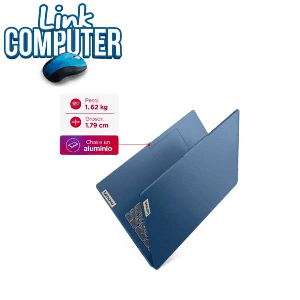 🖥️ LENOVO IdeaPad Slim 3 15AMN8 - Ryzen 3 / 8GB / 512GB SSD / 15.6” FHD - Abyss Blue - Imagen 3