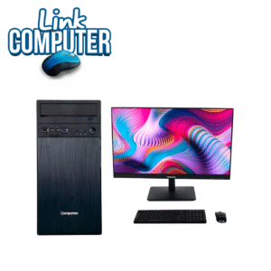 🖥️ PC DE MESA INTEL CORE i7-12700 | BOARD GIGABYTE H610M-K | 32GB DDR4 3200 | SSD M.2 500GB PCIe | CHASIS TIPO OFICINA NEGRO | MONITOR COMPUMAX 24” FHD 120Hz | TECLADO Y MOUSE | WINDOWS INSTALADO – LINK COMPUTER PEREIRA