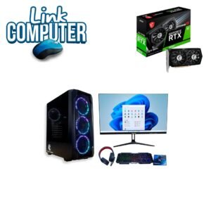 0466 - PC Gamer AMD Ryzen 7 5700GT + RTX 3050 6GB MSI | RAM 16GB RGB | SSD 500GB | Monitor 23.8” 120Hz | Combo Gamer Completo – Link Computer Pereira