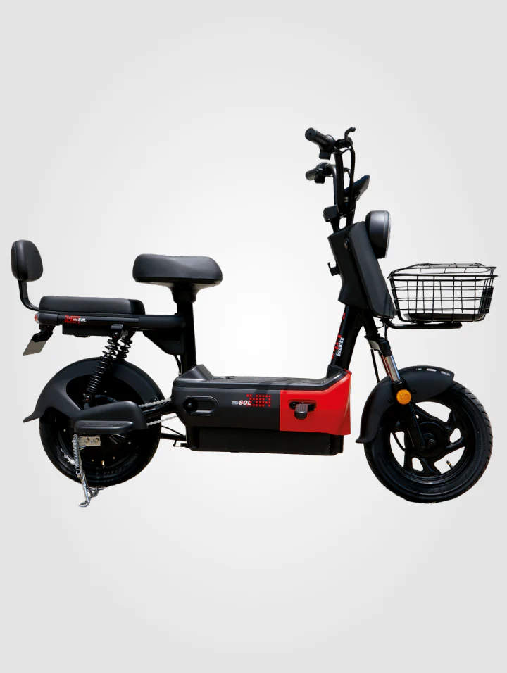 🚲⚡ Bici Moto Eléctrica Urbana Modelo SOL PRO– Batería Extraíble - Imagen 4
