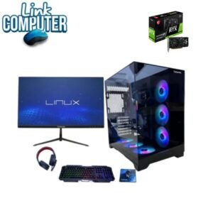 0096 - PC Gamer Compumax Prisma Ryzen 7 8700F | RTX 3050 6GB | 16GB DDR5 | SSD NVMe 500GB | Fuente 750W 80 Plus Bronze | Monitor 23.8" 144Hz  | Windows Disponible
