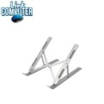 💻 Base Reclinable Jaltech Metálica para Laptop | Ángulo Ajustable | Ventilación Natural | Ergonómica | Para Portátiles hasta 17"