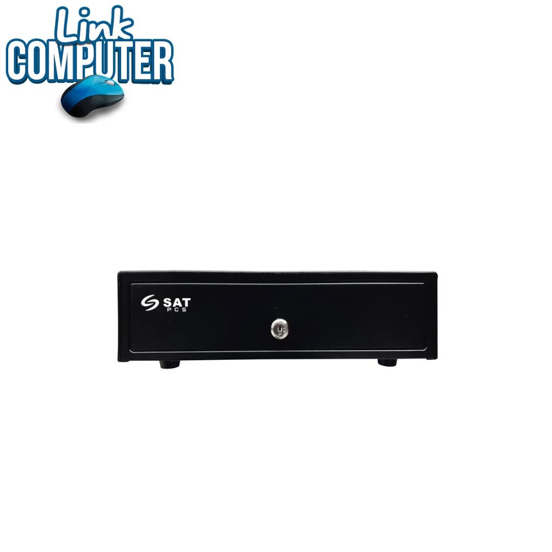Cajón Monedero SAT Pequeño | Compatible con Impresoras POS | Apertura Automática | Ideal para Tiendas y Puntos de Venta | Link Computer Pereira
