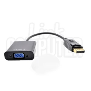 Adaptador DisplayPort a VGA Jaltech B470 | Conecta tu Computador a Monitores y Proyectores VGA | Instalación Inmediata
