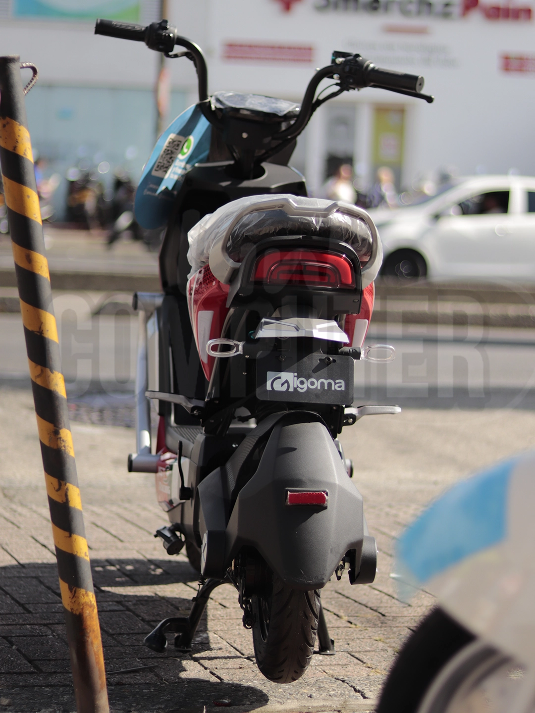 Bicimoto Eléctrica Igoma Águila PRO | 50-55 km/h | 55 km de Autonomía | Motor 800W | Batería 60V 27Ah | Freno de Disco Delantero + Banda Trasero | Carga hasta 180 kg - Imagen 2