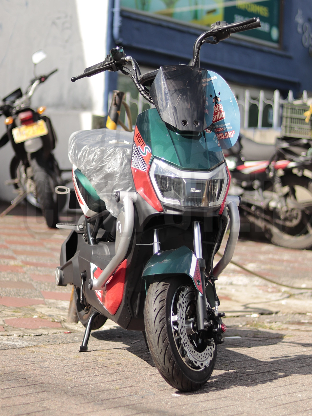 Bicimoto Eléctrica Igoma Águila PRO | 50-55 km/h | 55 km de Autonomía | Motor 800W | Batería 60V 27Ah | Freno de Disco Delantero + Banda Trasero | Carga hasta 180 kg
