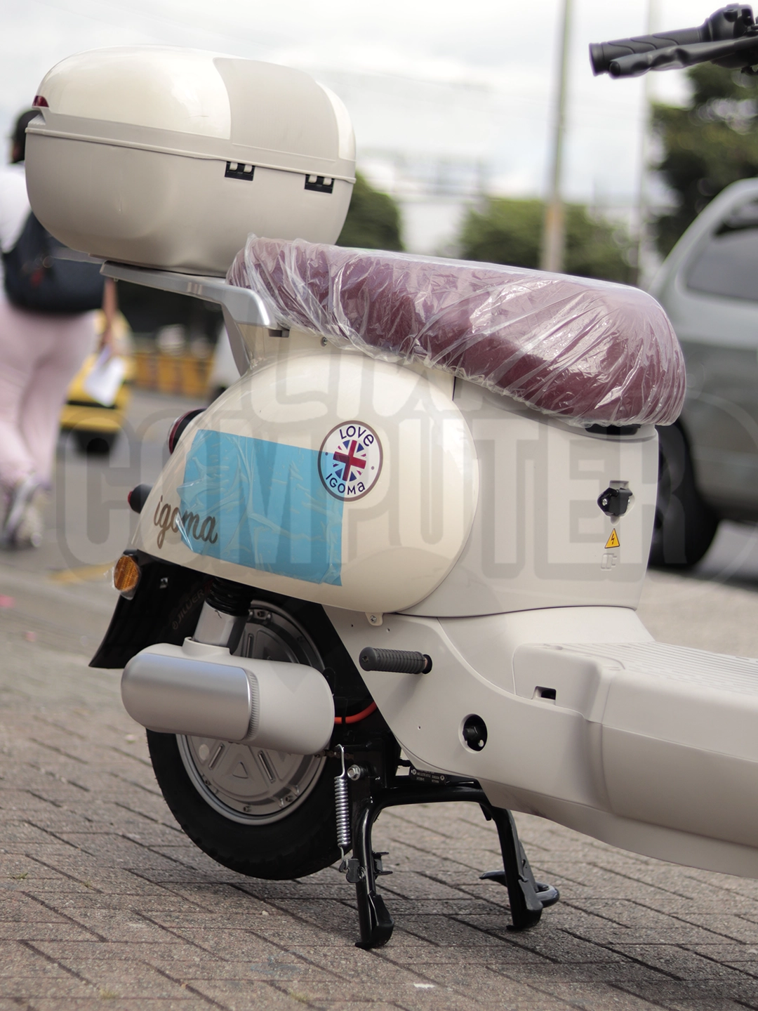 Bicimoto Eléctrica Igoma Love Batería de Litio | 50 km/h | 50 km de Autonomía | Motor 800W | Encendido Electrónico | Freno Disco + Banda/Tambor - Imagen 6