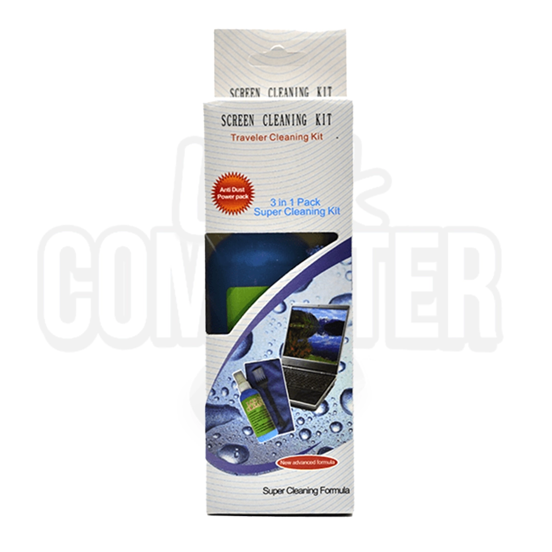 Kit de Limpieza Jaltech KCL-1014 | Spray de Aire Comprimido + Paño Microfibra + Cepillo | Para Computador, Teclado y Pantalla - Imagen 3