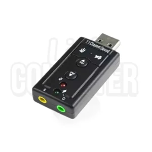 Adaptador USB de Sonido 7.1 Canales Mikuso ADT-S005 | Tarjeta de Sonido Externa | Gaming, Música y Llamadas