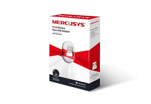 Adaptador USB Nano Inalambrico Mercusys N150