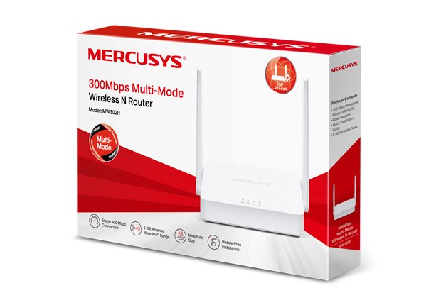 Router Mercusys MW302R inalambrico 300mbps