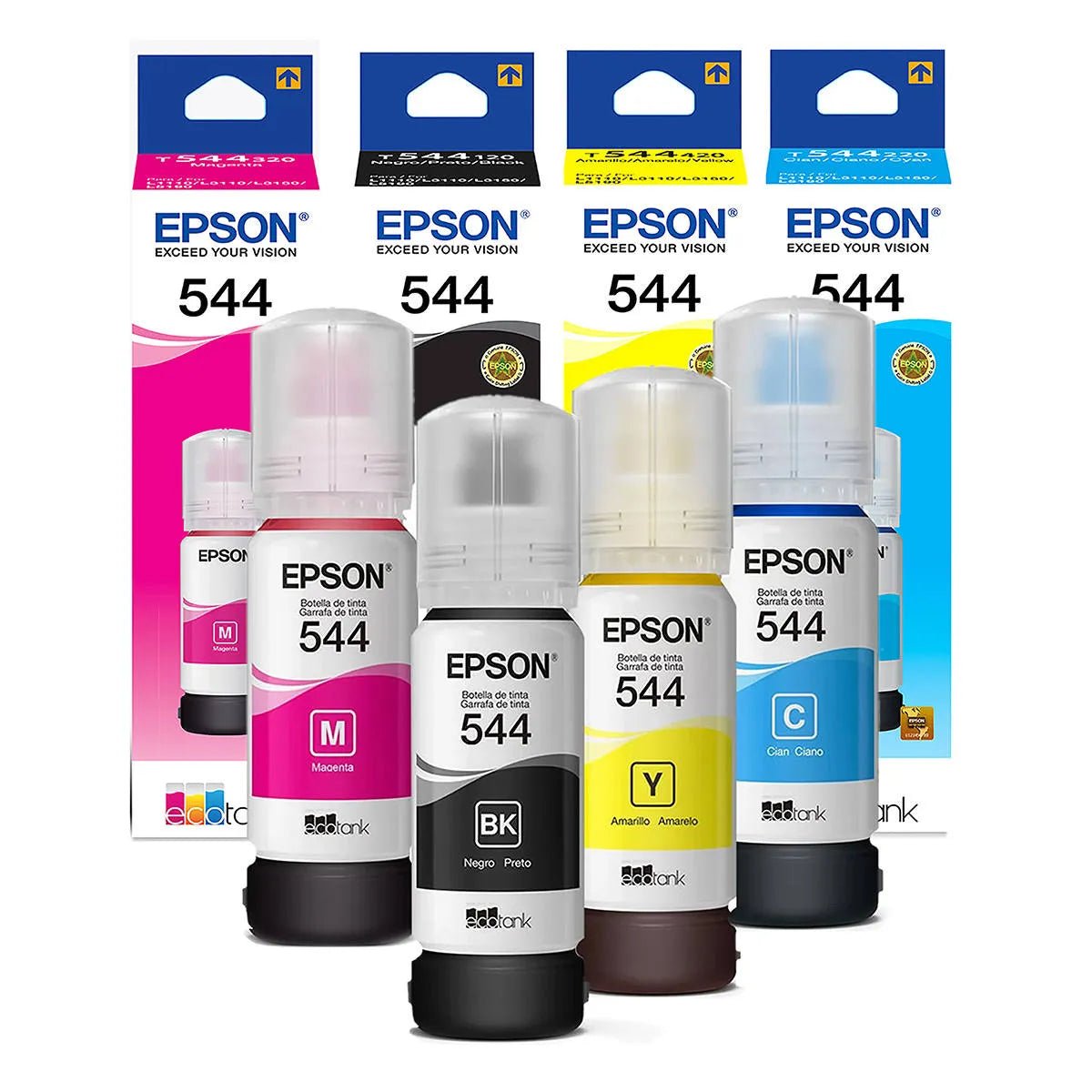 Tinta Original Epson 544 Colores