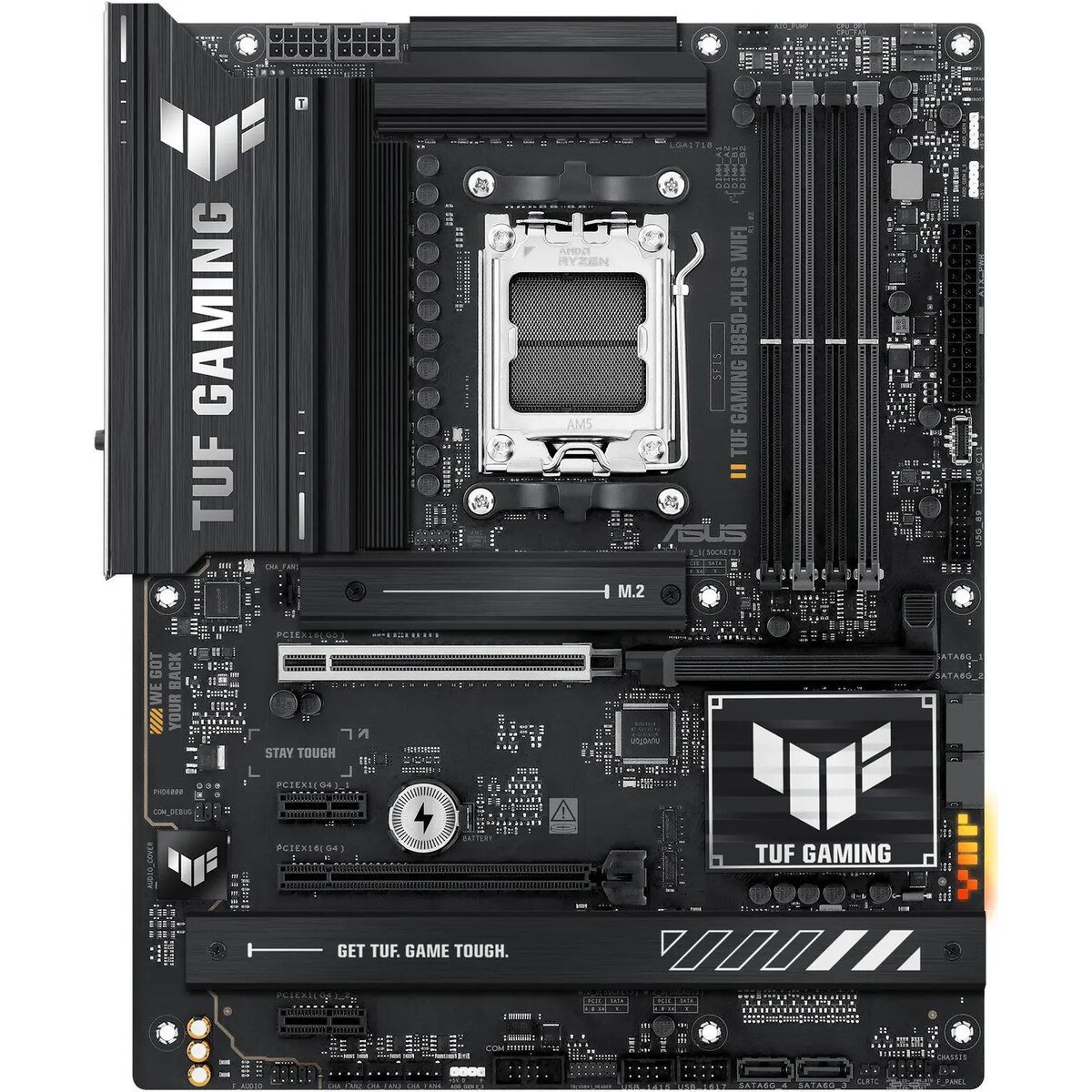 Board ASUS TUF GAMING B850-PLUS WIFI | AM5 ATX | DDR5 | WiFi - Imagen 2