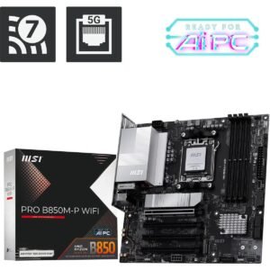 Board MSI PRO B850M-P WIFI | AM5 Micro-ATX | DDR5 | WiFi