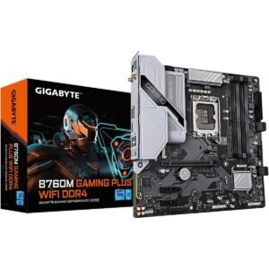 Board Gigabyte B760M GAMING PLUS WIFI | LGA 1700 Micro-ATX | DDR4 | WiFi
