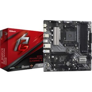 Board ASRock B550M PHANTOM GAMING 4 | AM4 Micro-ATX | DDR4