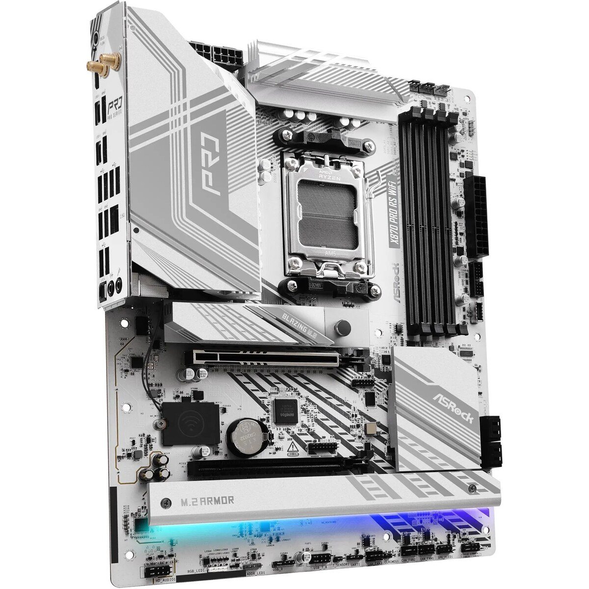Board ASRock X870 PRO RS WIFI | AM5 ATX | DDR5 | WiFi - Imagen 2