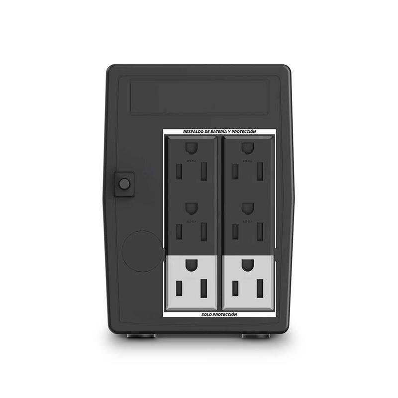 UPS Interactiva 800 VA Starvolt - Imagen 2
