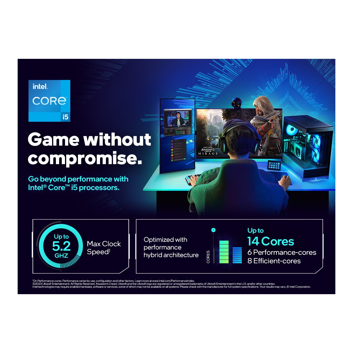 Procesador Intel Core i5-14400F | LGA 1700 | 10 núcleos - Imagen 3