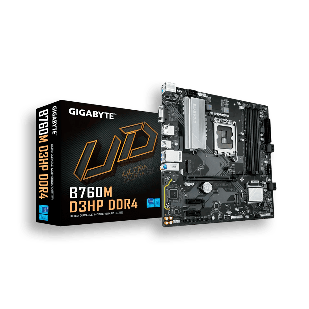 Board GIGABYTE B760M D3HP | LGA 1700 Micro-ATX | DDR4