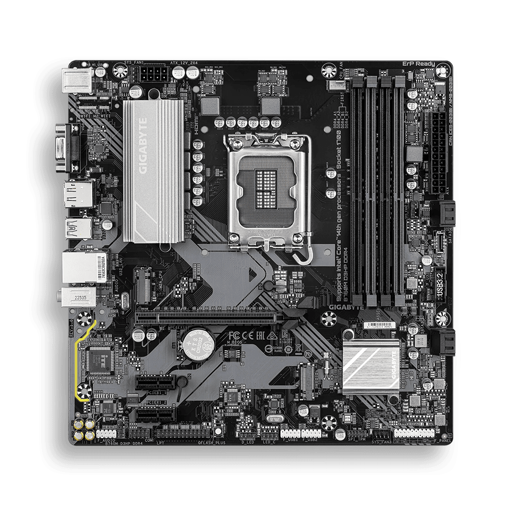 Board GIGABYTE B760M D3HP | LGA 1700 Micro-ATX | DDR4 - Imagen 2