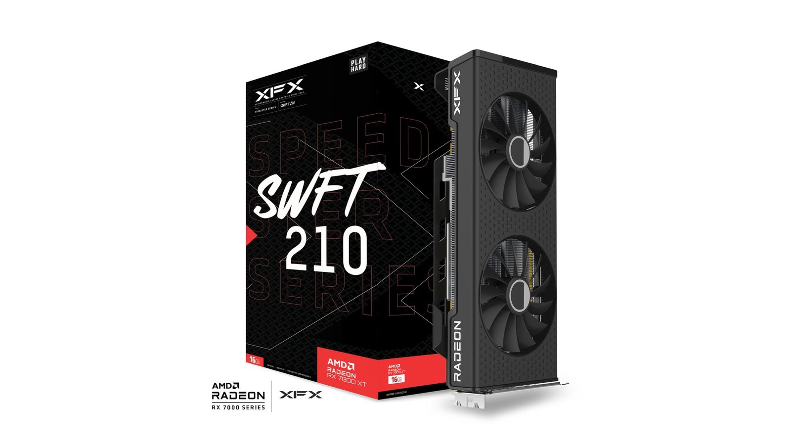 Tarjeta Gráfica XFX Speedster SWFT 210 Radeon RX 7800 XT Core | 16GB GDDR6