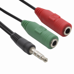 Cable Adaptador de AUX 3.5mm a Mic + Audio B528B