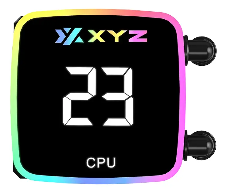 Refrigeración Líquida XYZ Aquapulse 240 | Negra | ARGB | Pantalla LCD - Imagen 4