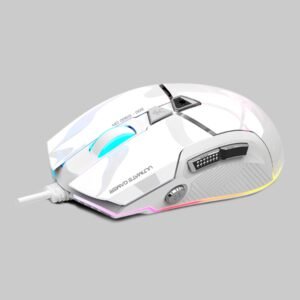 Mouse Gamer J&R USB Mirror Blanco MGJR-052