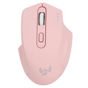 Mouse Gamer Mikuso Inalámbrico Rosa XM-803