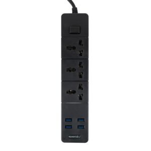 Multitoma con 4 Puertos USB y 3 Tomas Speedsong SG-113C