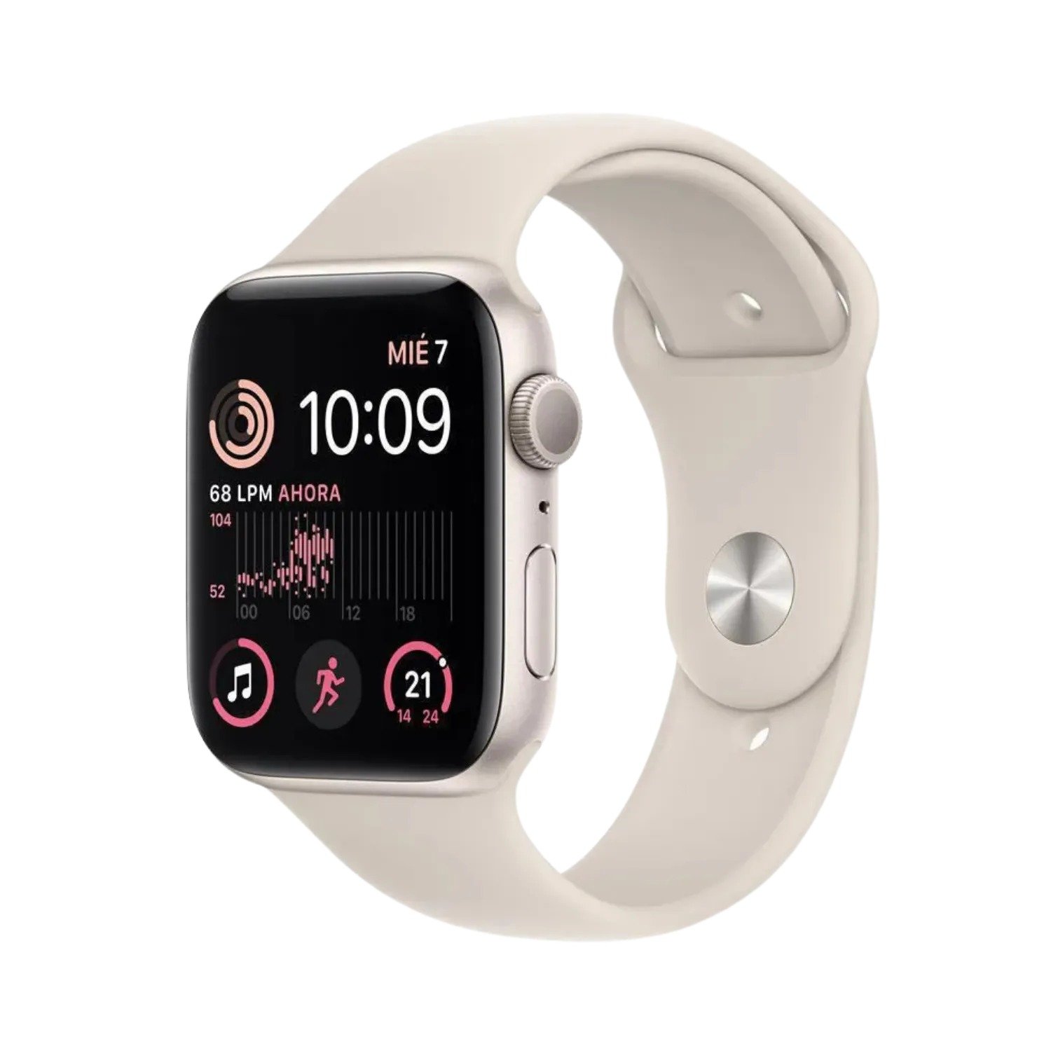 Apple Watch SE (2.ª generación) 40mm Blanco estelar