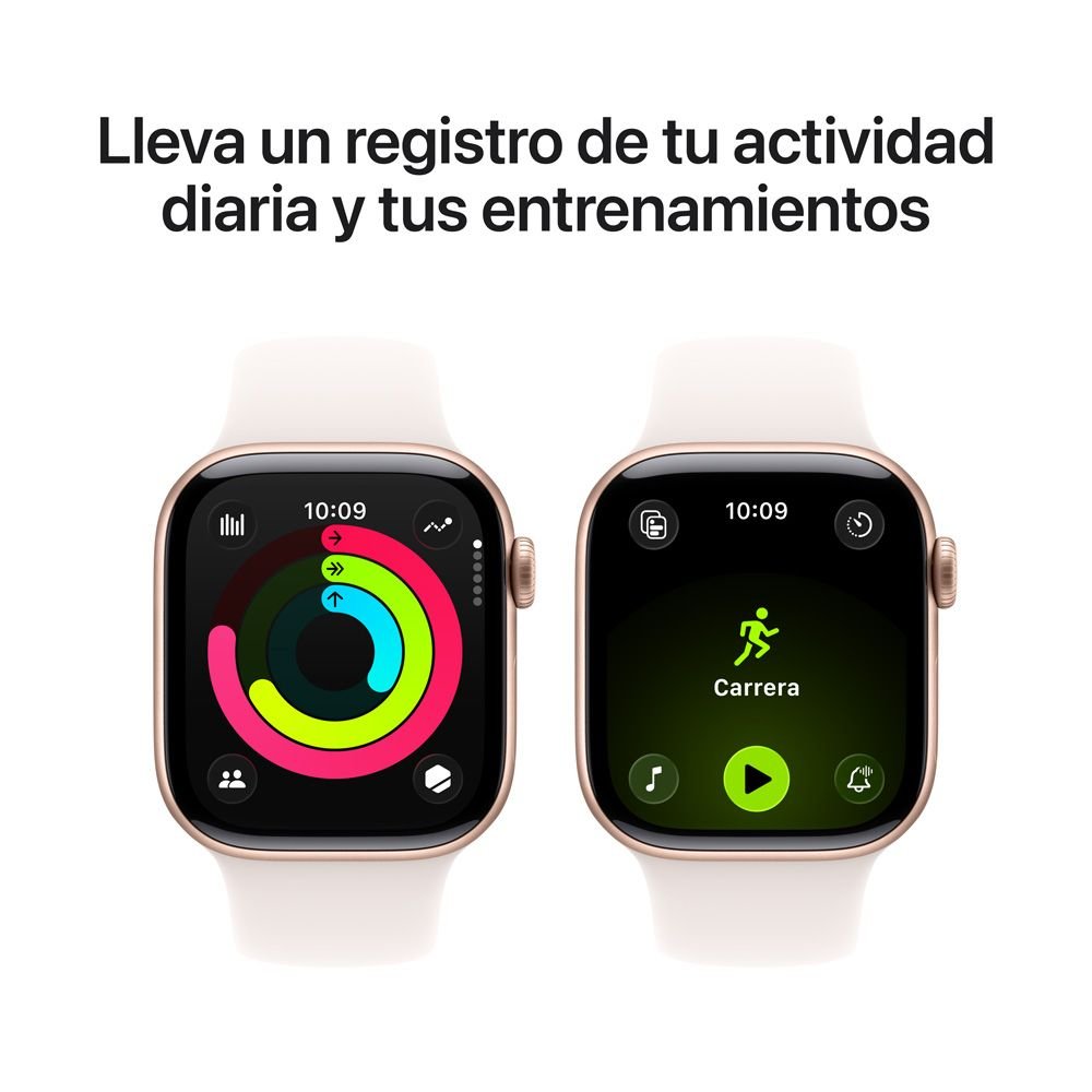 Apple Watch Series 11 46mm Oro rosa vista 3