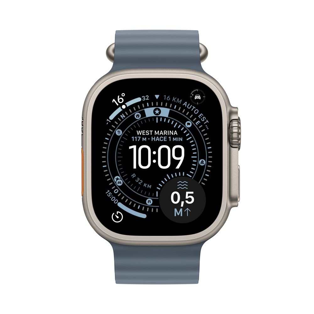 Apple Watch Ultra 3 49mm Titanio natural vista 1