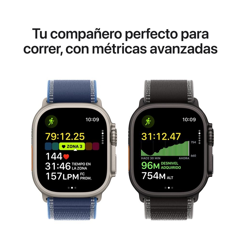 Apple Watch Ultra 3 49mm Titanio natural vista 3