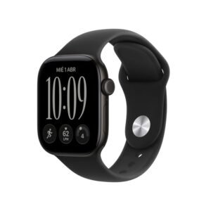 Apple Watch Series 12 42mm | GPS | Aluminio negro, Correa deportiva negra