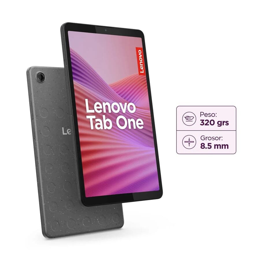 Tablet Lenovo Tab One TB305XU 8.7" | 4GB/128GB | 4G LTE | Gris | Folio Case - Imagen 3