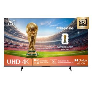 Televisor Hisense 75" | LED Ultra HD 4K | Smart TV | 75A6NV