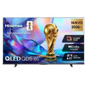 Televisor Hisense 65" | Hi-QLED 4K | Smart TV | 65QD5SV